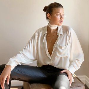 ‼️ MOVING SALE ‼️ Boyfriend Button-Up by Wilfred for Aritzia